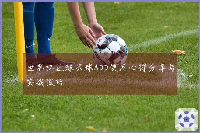 世界杯让球买球App使用心得分享与实战技巧