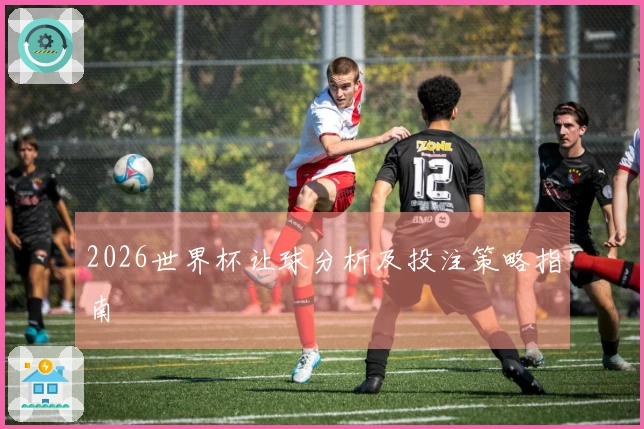 2026世界杯让球分析及投注策略指南