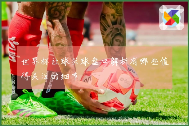 世界杯让球买球盘口解析有哪些值得关注的细节